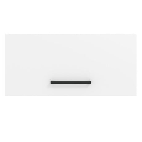 Alacena Madesa Agata 70 cm 1 Puerta Basculante Marrón/Blanco