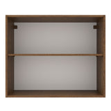 Alacena 80 cm 2 Puertas Marrón/Crema Agata Madesa