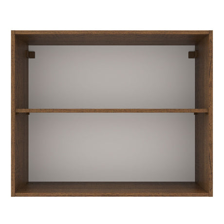 Alacena 80 cm 2 Puertas Marrón/Crema Agata Madesa
