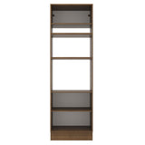 Mueble de Cocina para Horno Madesa Agata 70 cm 3 Puertas Marrón/Blanco