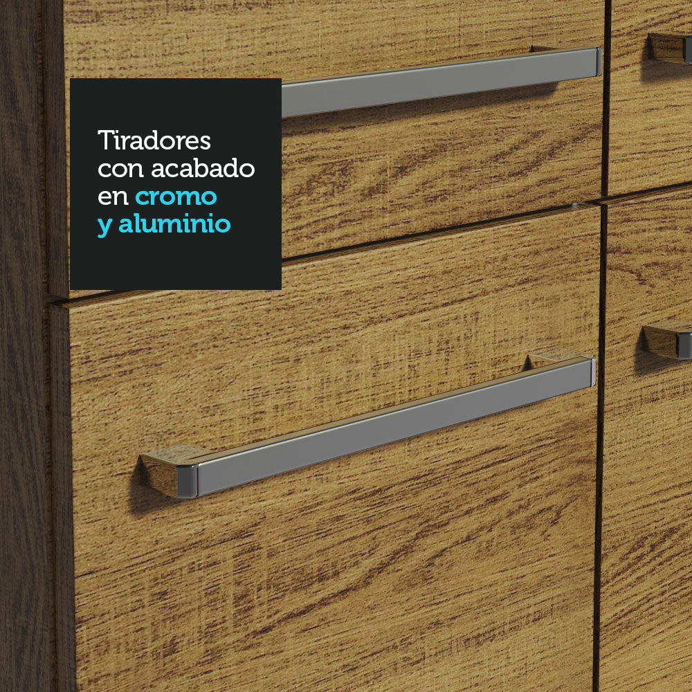 Mueble de Cocina Integral de Esquina Emilly Love 385 cm