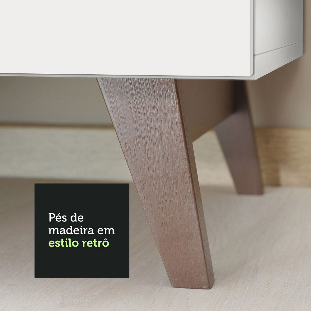 Kit con 2 Gabinetes de Cocina Reims 4 Puertas 1 Cajón (Con Encimera) Blanco