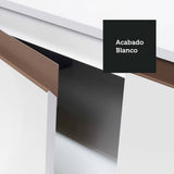 Cocina Integral 120cm Blanco Reims