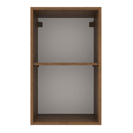 Alacena Madesa Agata 40 cm 1 Puerta Marrón/Blanco