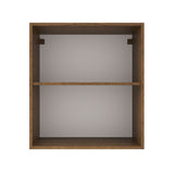 Alacena Madesa Agata 60 cm 1 Puerta Marrón/Blanco