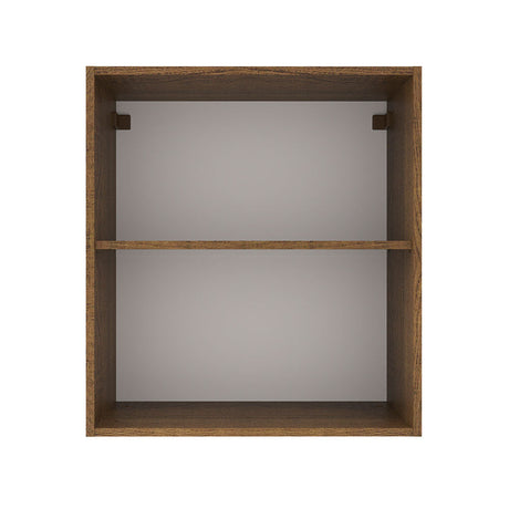 Alacena Madesa Agata 60 cm 1 Puerta Marrón/Blanco