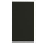 Gabinete Superior 35 cm 1 Puerta Blanco/Negro Glamy