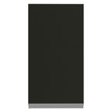Gabinete Superior 35 cm 1 Puerta Marrón/Negro Glamy