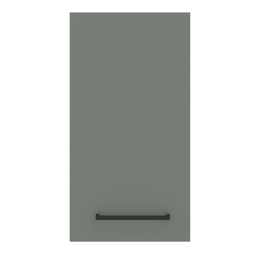Gabinete Superior 35 cm 1 Puerta Agata Blanco/Gris