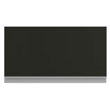 Gabinete Superior 60 cm 1 Puerta Abatible Glamy Blanco/Negro