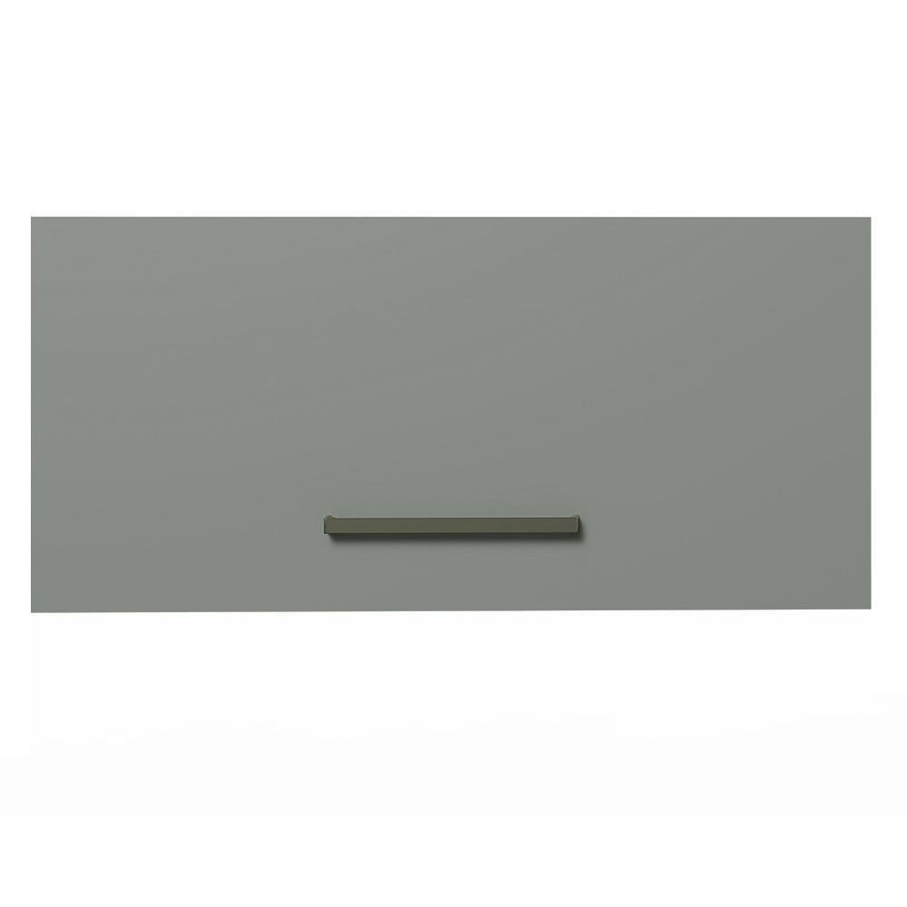 Gabinete Superior 70 cm 1 Puerta Abatible Agata Marrón/Gris