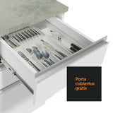 Mueble de Cocina Integral Glamy 120 cm - Con Lavadero 09