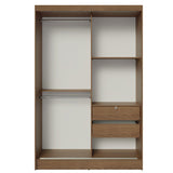 Ropero Luke 2 Puertas Corredizas 2 Cajones