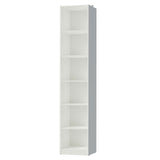 Estante Librero 6906 con 6 Nichos Blanco