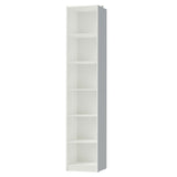 Estante Librero 6906 con Nichos Blanco