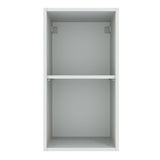 Gabinete Superior 35 cm 1 Puerta Agata Blanco/Gris