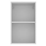 Gabinete Superior 40 cm 1 Puerta Glamy Blanco/Negro