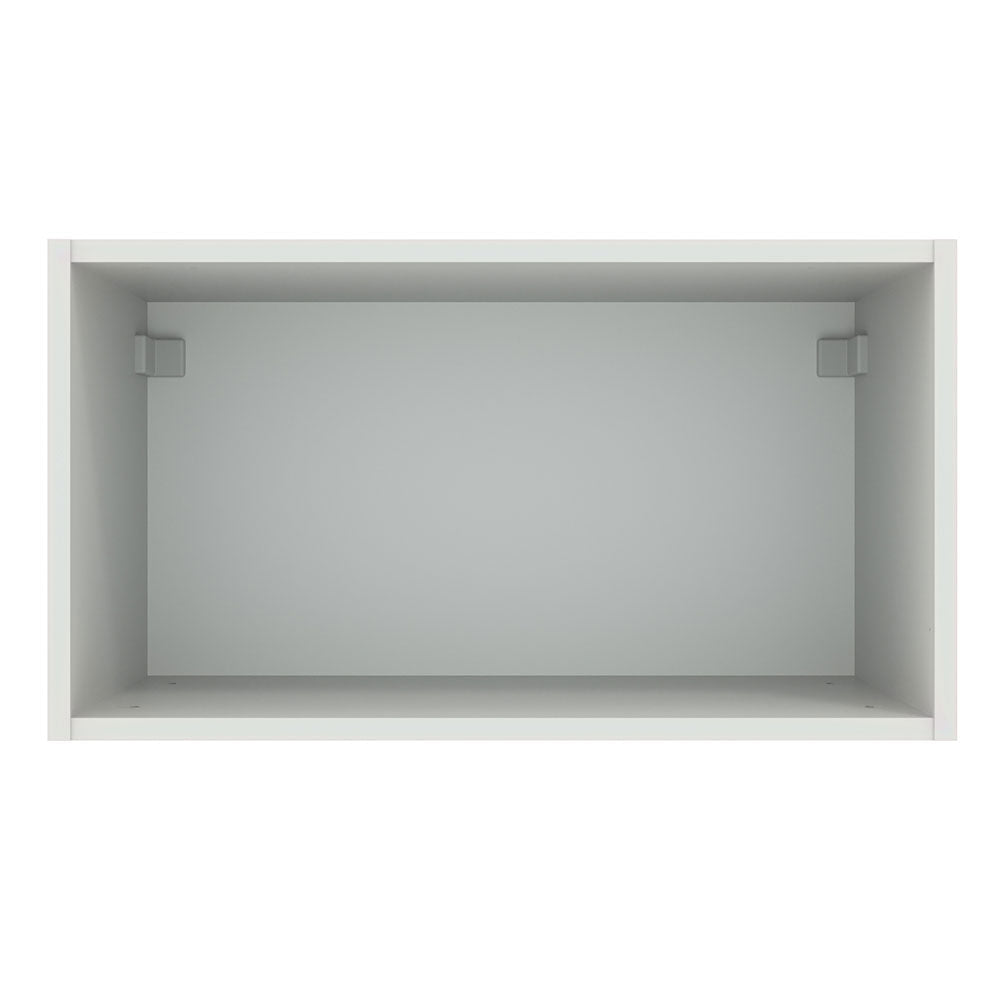 Gabinete Superior 60 cm 1 Puerta Abatible Agata Blanco/Gris