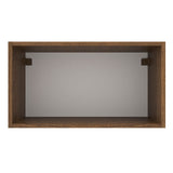Gabinete Superior 60 cm 1 Puerta Abatible Agata Marrón/Gris