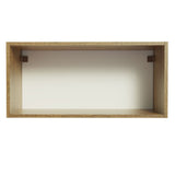 Gabinete Superior 70 cm 1 Puerta Abatible Agata Marrón/Gris