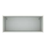 Gabinete Superior 80 cm 1 Puerta Abatible Agata Blanco/Gris