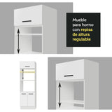 Mueble de Cocina Integral Agata 250 cm 01