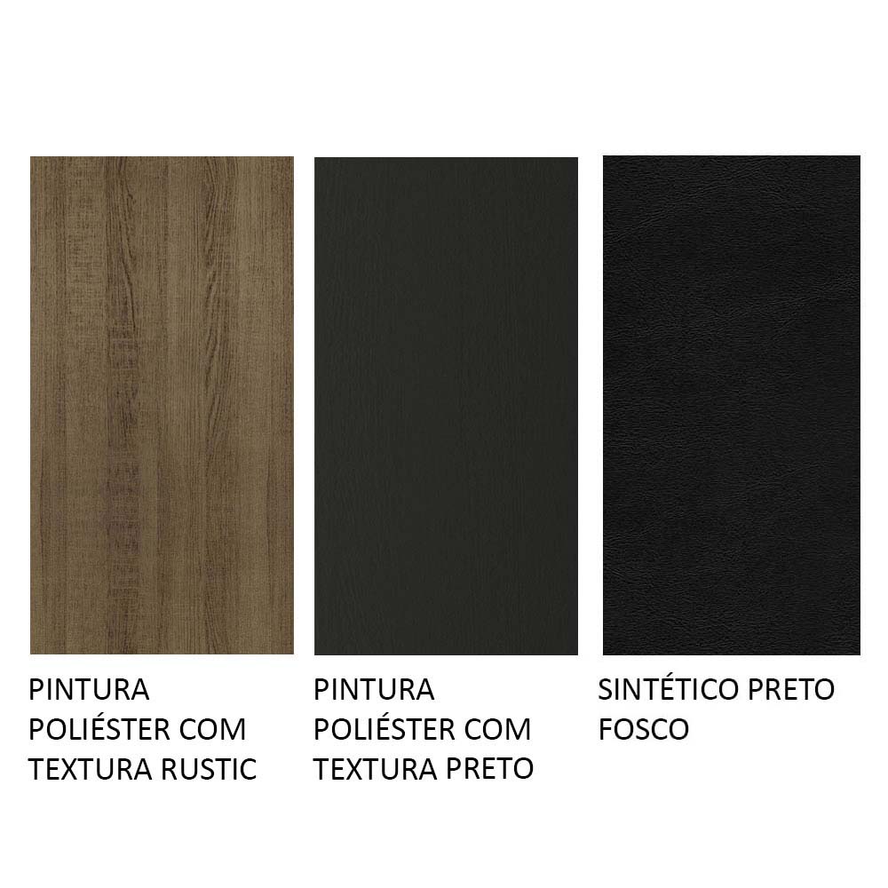 Juego de Comedor Mesa Encimera de Vidrio 4 Sillas Marrón/Negro Perla