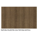 Mueble de Cocina para Fregadero Madesa Glamy 120 cm 2 Puertas (con Tablero) Marrón