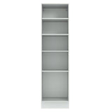 Mueble Despensa 60 cm 3 Puertas Agata Blanco/Gris