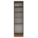 Mueble Despensa 60 cm 3 Puertas Agata Marrón/Gris