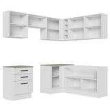 Mueble de Cocina Integral de Esquina Agata 399 cm 02