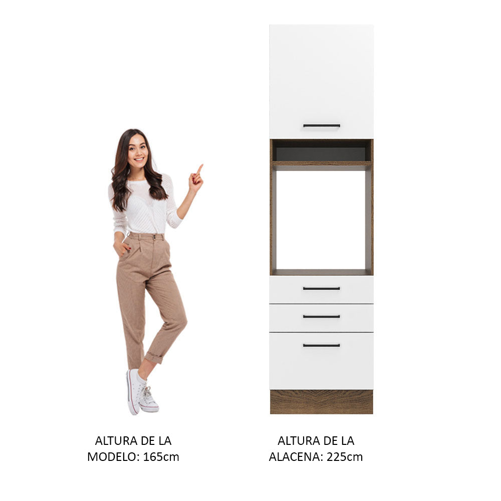 Mueble de Cocina Agata - Torre para Hornos 60 cm