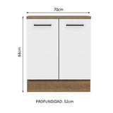 Mueble de Cocina Agata 70 cm 2 Puertas