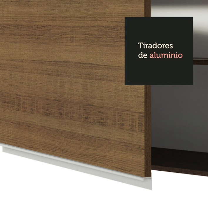 Mueble de Cocina Glamy - Mostrador de Esquina 1 Puerta