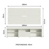 Centro De Entretenimiento Madesa Miami Hasta 65''