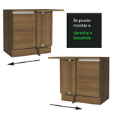 Mueble de Cocina Glamy - Mostrador de Esquina 1 Puerta