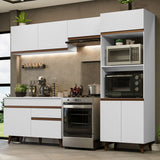 Cocina Integral 260 cm Blanco Reims 09