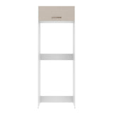 Mueble de Cocina Puerta-Refrigerador 1 Puerta Basculante Blanco/Crema Agata Madesa