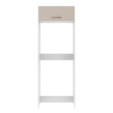 Mueble de Cocina Puerta-Refrigerador 1 Puerta Basculante Blanco/Crema Agata Madesa