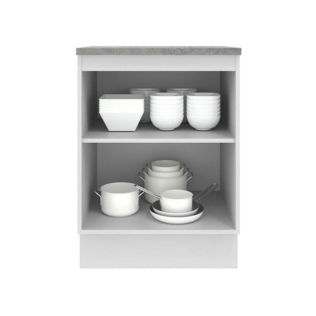 Mueble de Cocina 60 cm 1 Puerta Blanco Agata Madesa
