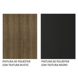 Cocina Integral 229cm Marrón/Negro Emilly Pop 02