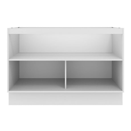 Mueble de Cocina para Fregadero Madesa Agata con 2 Puertas Blanco