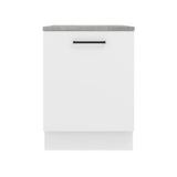 Mueble de Cocina 60 cm 1 Puerta Blanco Agata Madesa