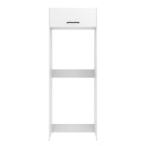 Mueble de Cocina para Refrigerador 1 Puerta Abatible Blanco Agata