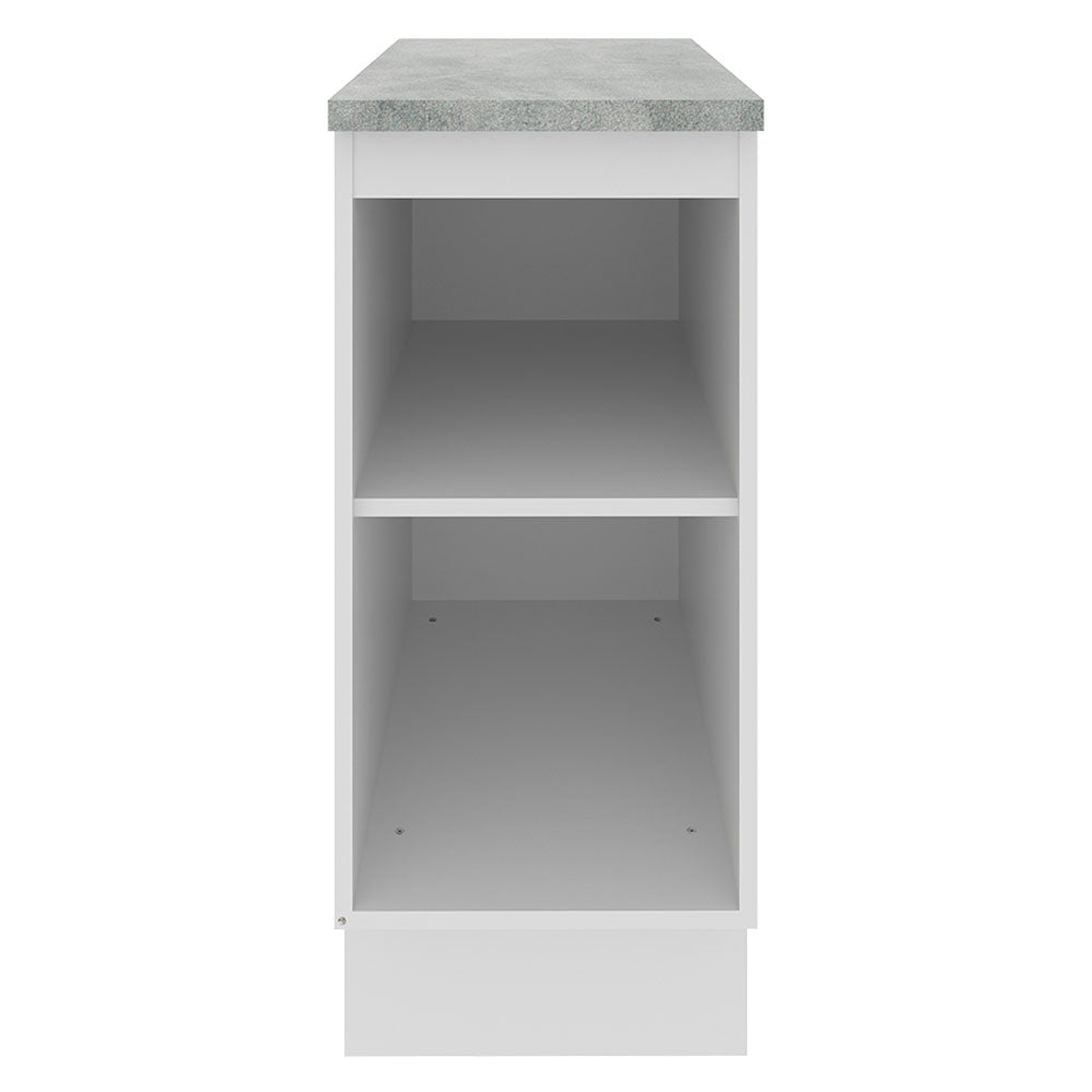 Mueble de Cocina Madesa Glamy 35 cm 1 Puerta Blanco