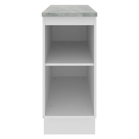 Mueble de Cocina Madesa Glamy 35 cm 1 Puerta Blanco