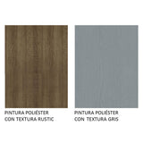 Mesa de Comedor Rectangular Tablero de Madera Marrón/Gris 5275 Madesa