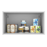Alacena 60 cm 1 Puerta Basculante Blanco Agata Madesa