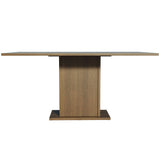 Mesa de Comedor Rectangular Tablero de Madera Marrón/Gris 5275 Madesa