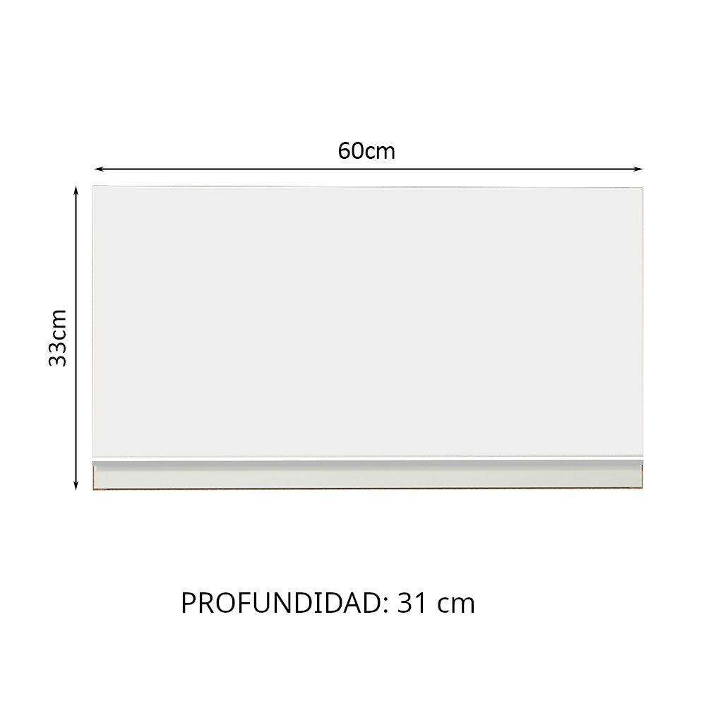 Alacena de Cocina Glamy 60 cm 1 Puerta Abatible